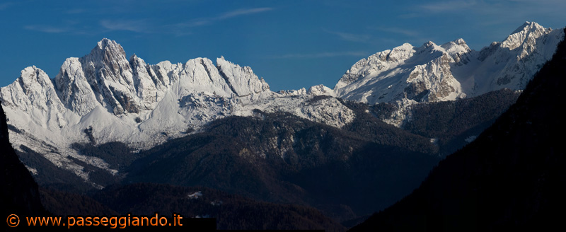 Dal Castello di Moschesin alla Talavena